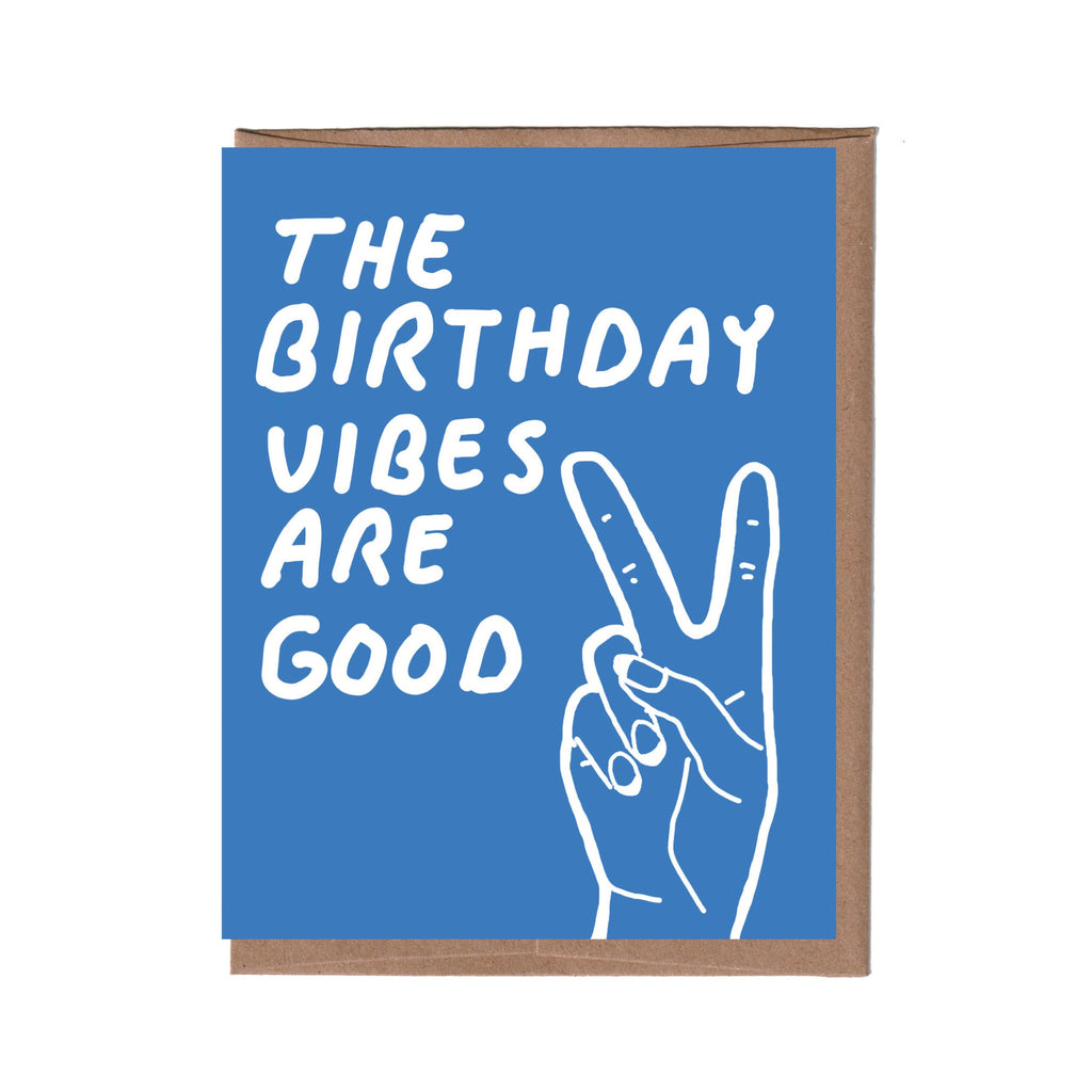 Vibes Birthday Card