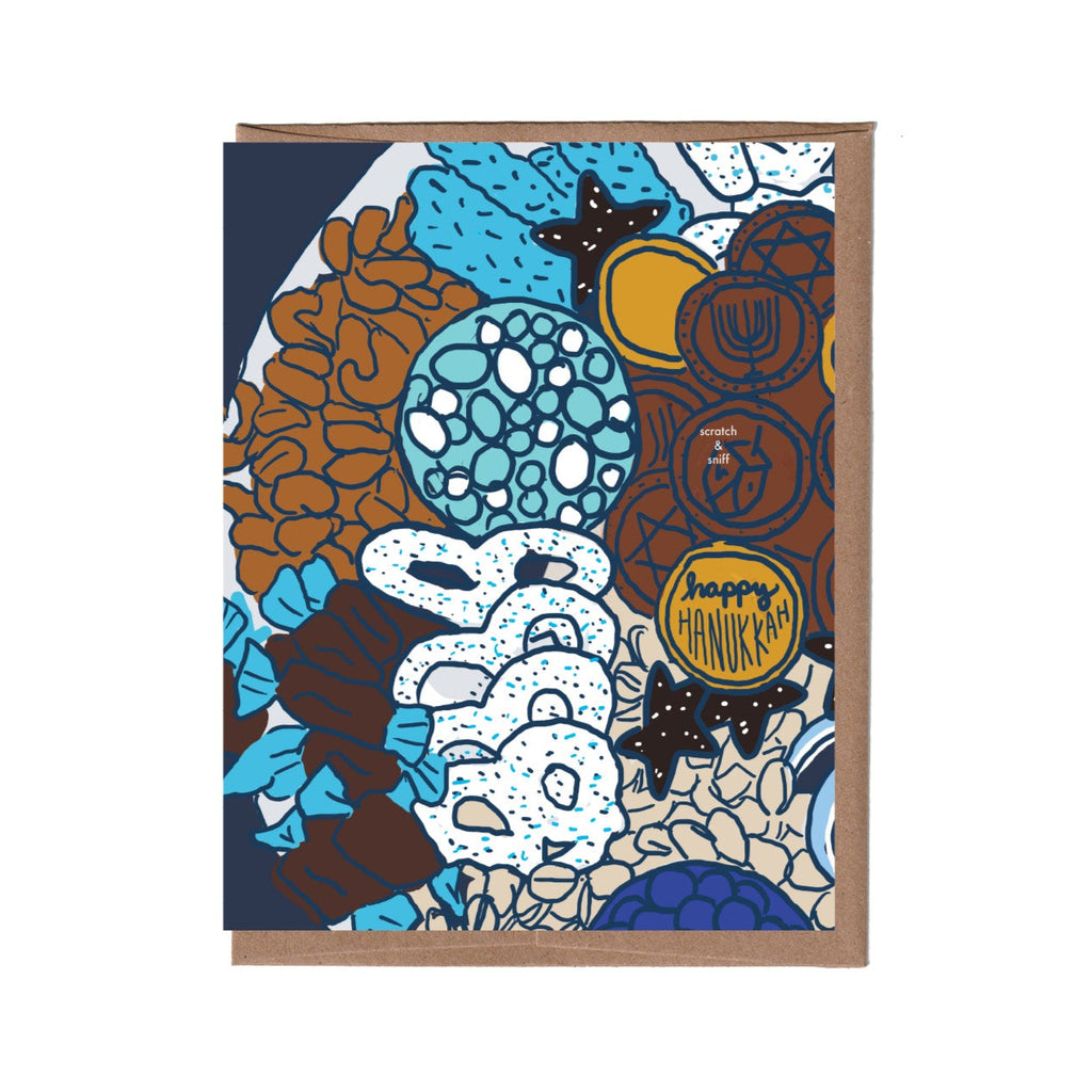Scratch & Sniff Hanukkah Candy Card