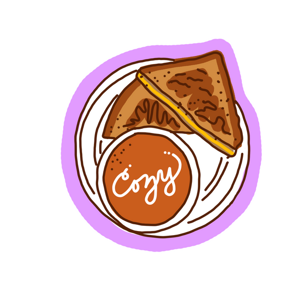 Grilled Cheese & Tomato Soup Sticker