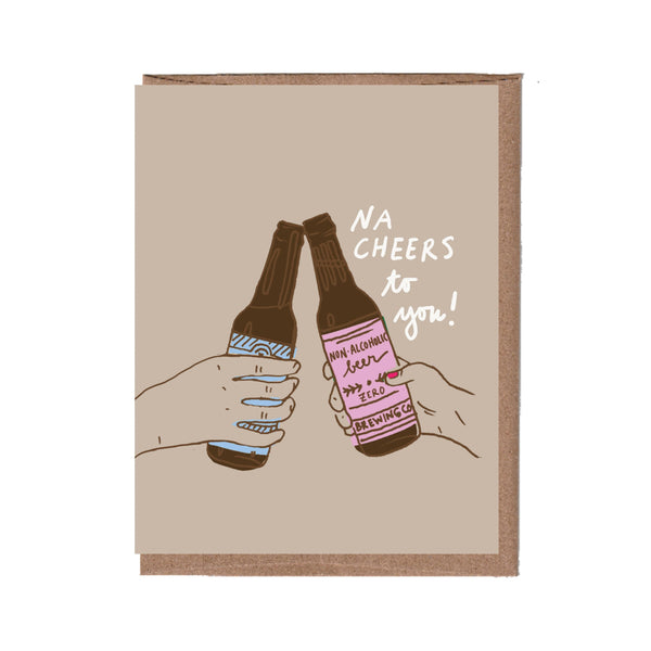 Non-Alcoholic Cheers Baby Card