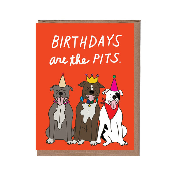 Pits Birthday Card