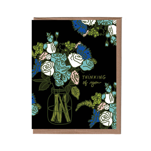 Scratch & Sniff Thinking of You Flowers Card