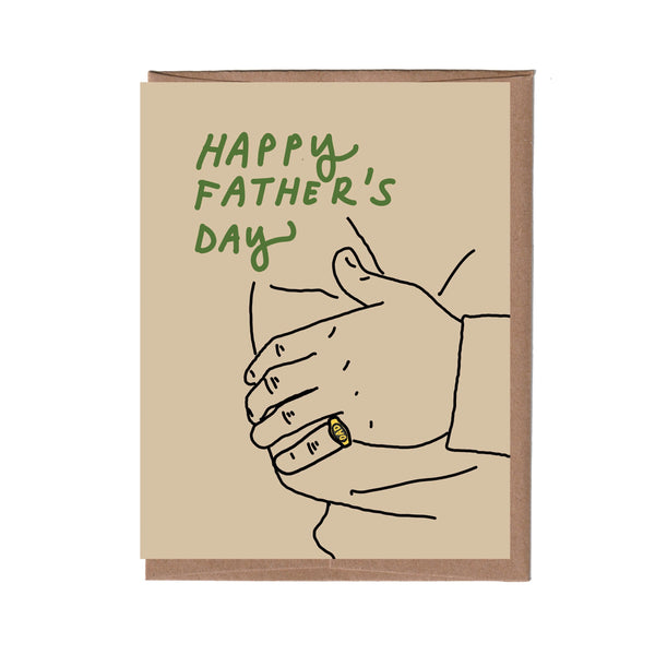 Pinky Ring Father's Day Card
