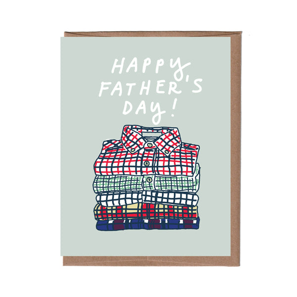 Shirt Stack Father's Day Card