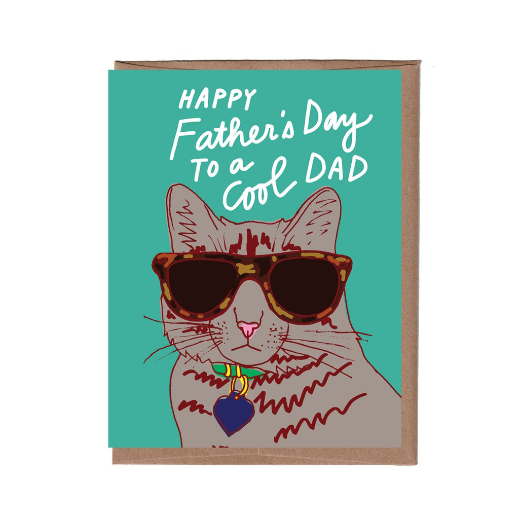 Cool Cat Father's Day Card