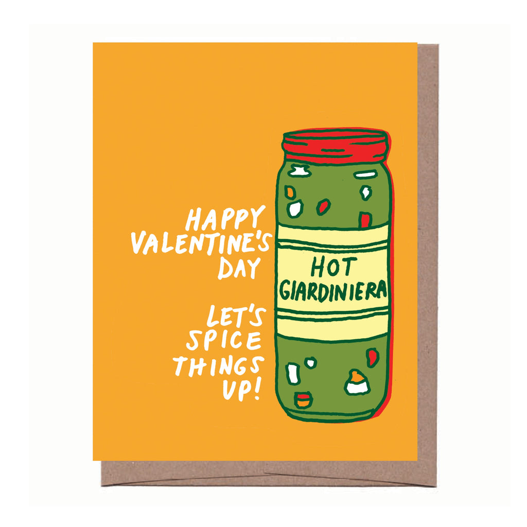 Giardiniera Valentine Card