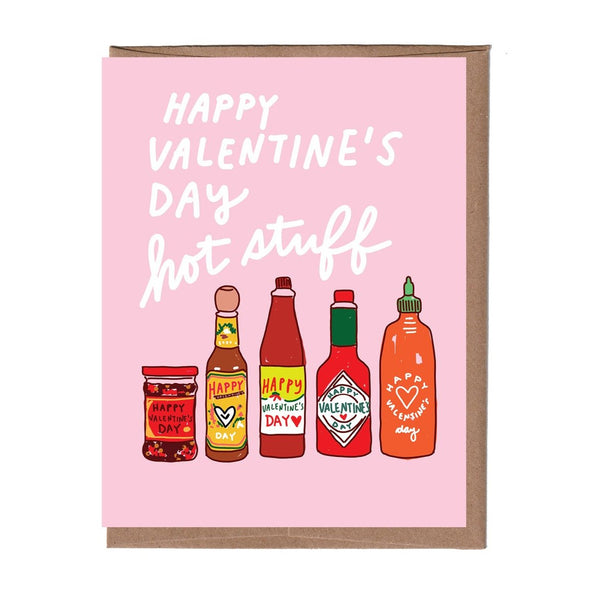 Hot Sauce Valentine Card