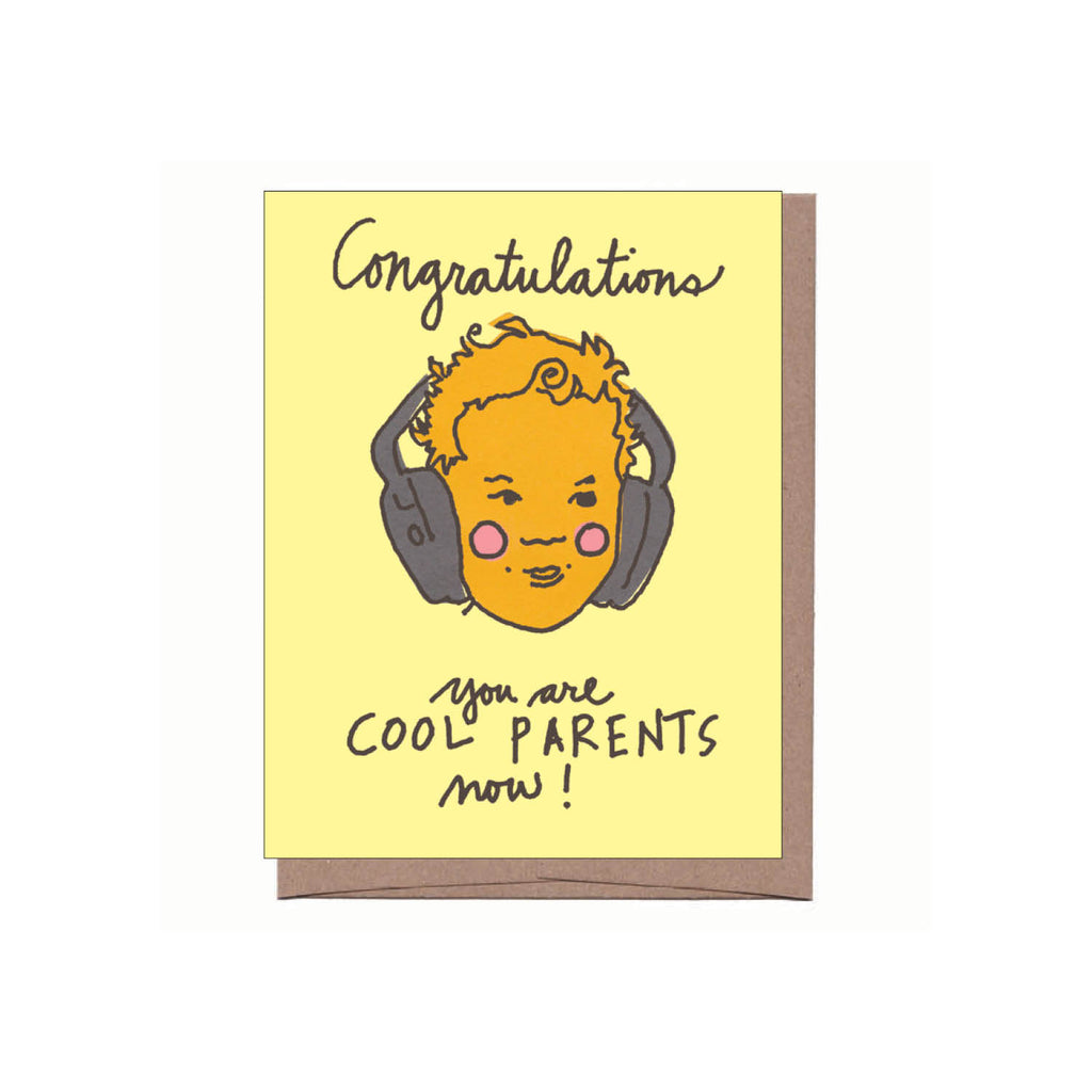 Cool Parents New Baby Card