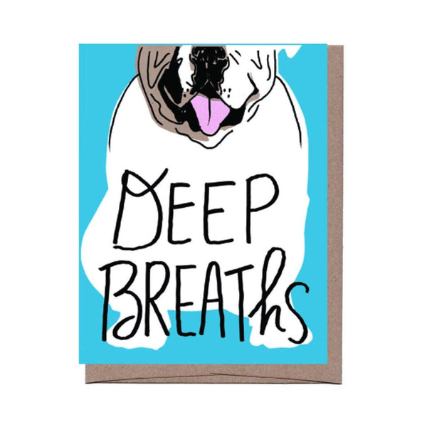 Deep Breaths Card