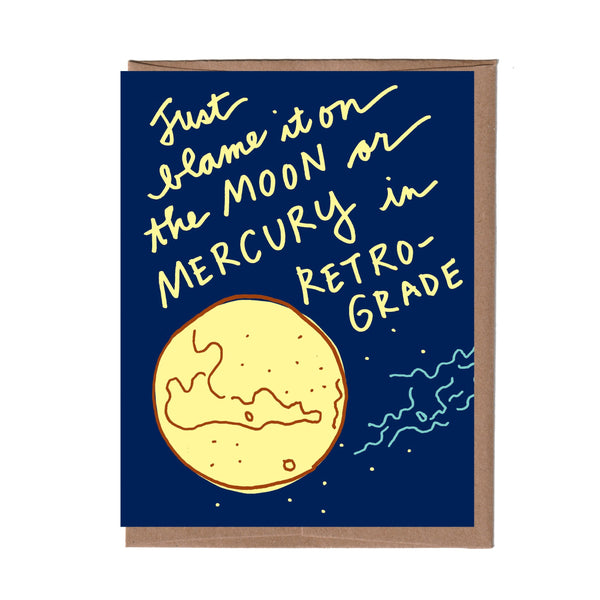 Blame it on the Moon Card