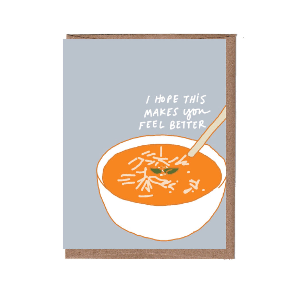 Scratch & Sniff Tomato Soup Card