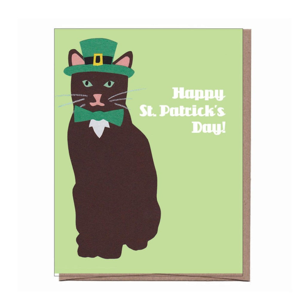 St. Pat Cat Card