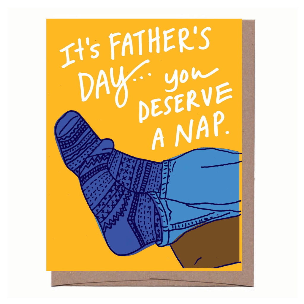 Dad Nap Father's Day Card