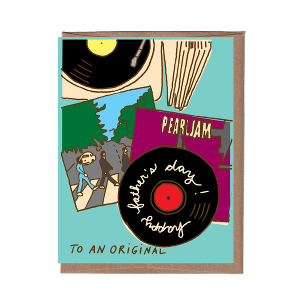Vinyl Father's Day Card