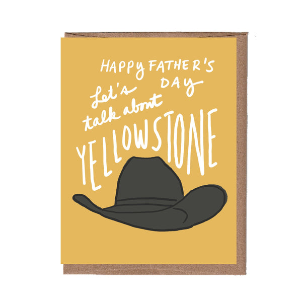 Yellowstone Father's Day Card