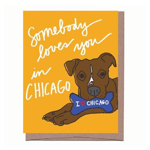City Dog Souvenir Card