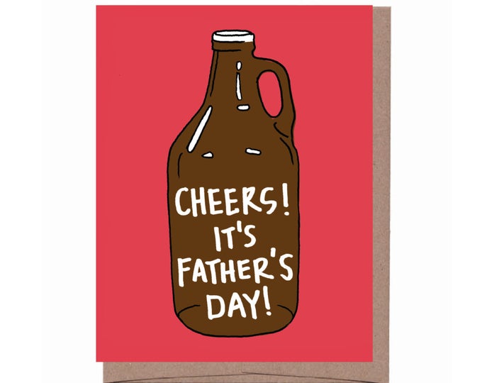 Growler Father's Day Card