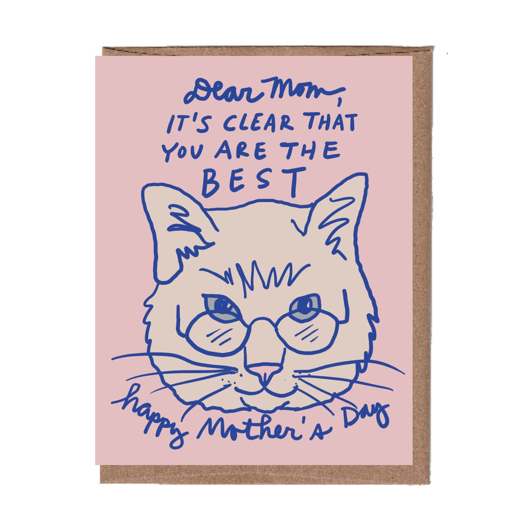 Cat Readers Mother's Day Card