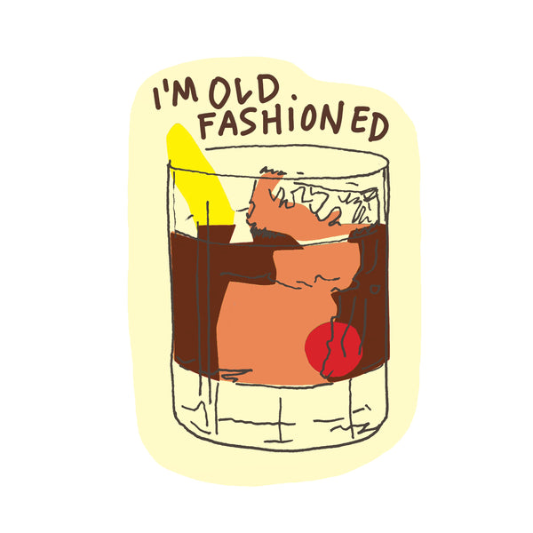 Old Fashioned Sticker