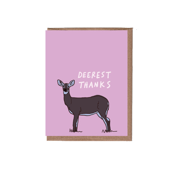 Dearest Thanks Thank You Note